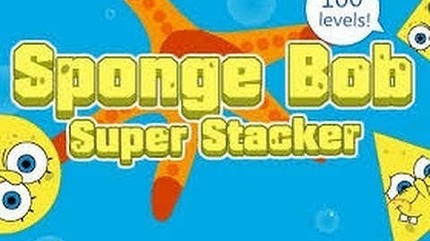 SpongeBob SquarePants: Super Stacker episode 1 - Learning games for kids, logical games for children