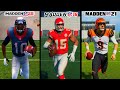 Trying To Make The Playoffs With A Team Of Rookies In EVERY Madden Since Madden 25!