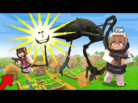 Fooling my Girlfriend Became Scary SUNMAN in Minecraft!
