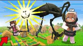 I Fooled my Girlfriend Become SUNMAN in Minecraft!