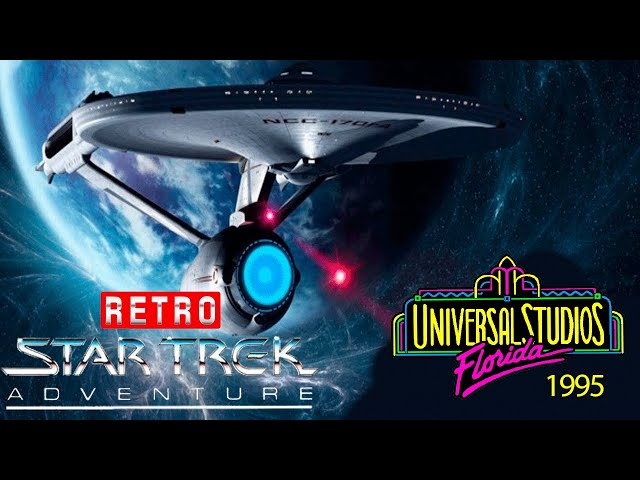 The Star Trek Adventure - Universal Studios, Orlando, Florida 1995 - Youtube