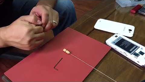 2 Glue remover and screw driver 2 in 1 -  operation video