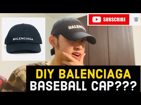 diy balenciaga hat