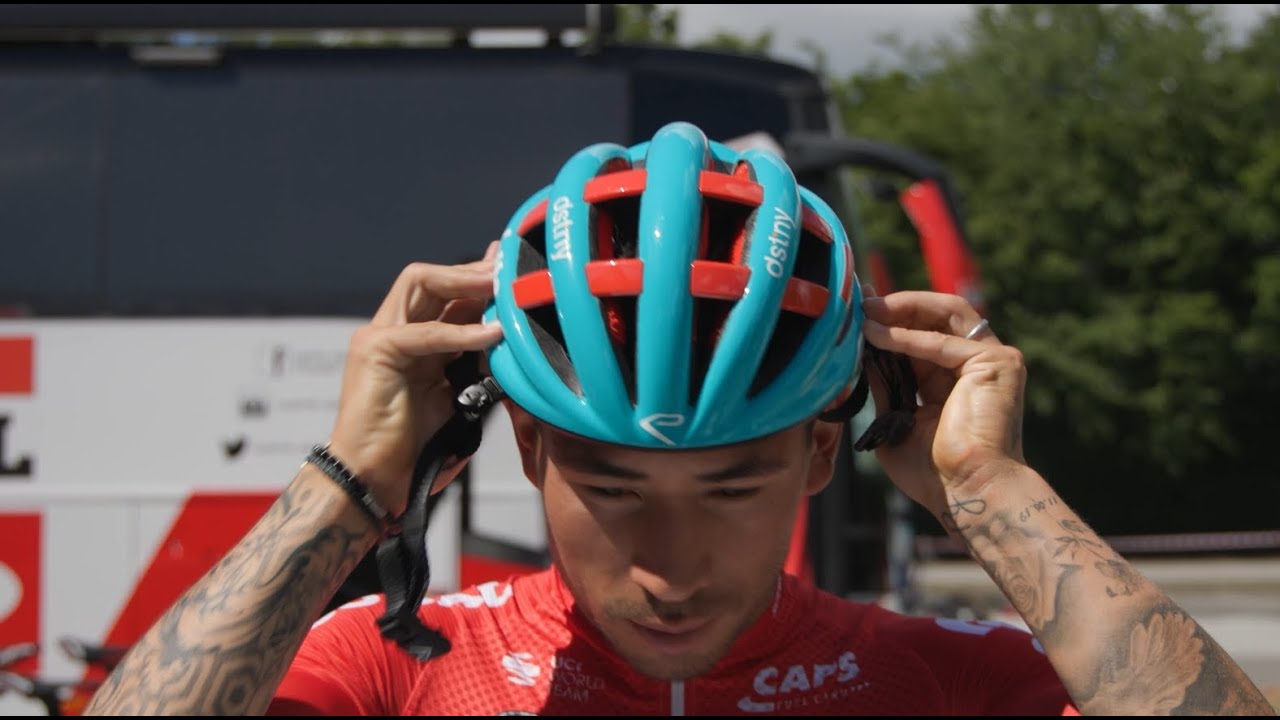 Ekoï presents Stradale helmet and extends partnership Lotto - YouTube