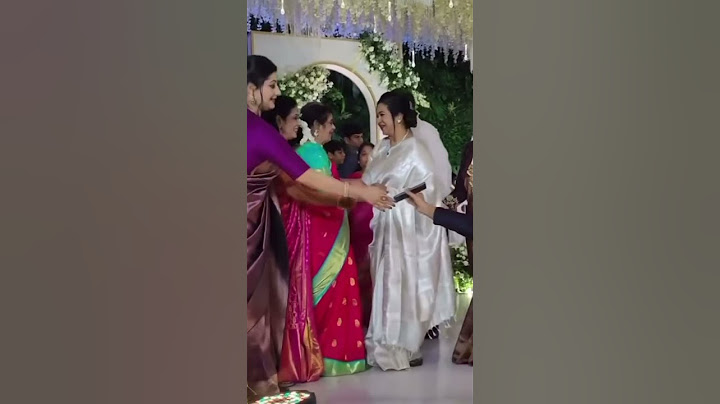Actress Varalaxmi Sarathkumar and Nicholai Marriage video