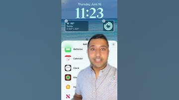 iOS 16 Preview: Lockscreen Widgets 🔥 #tailormadetech #apple #ios16 #ios16features #ios16lockscreen