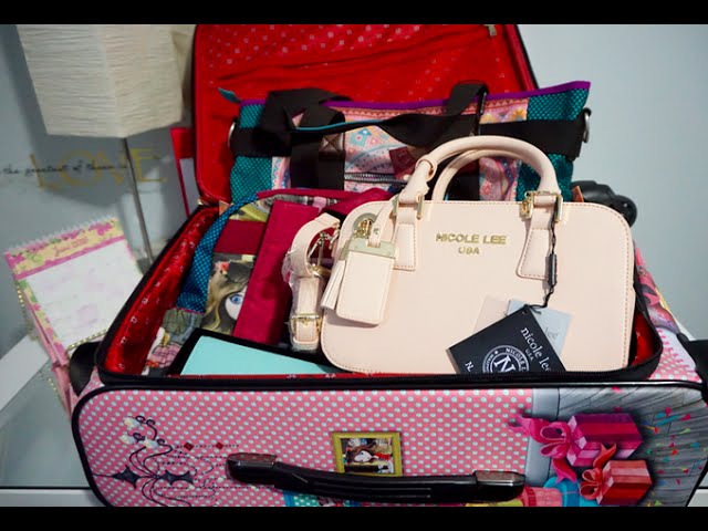 UNBOXING! Abre el paquete conmigo Nicole lee USA | Bolsos, Carteras, Maletas  y mas - YouTube
