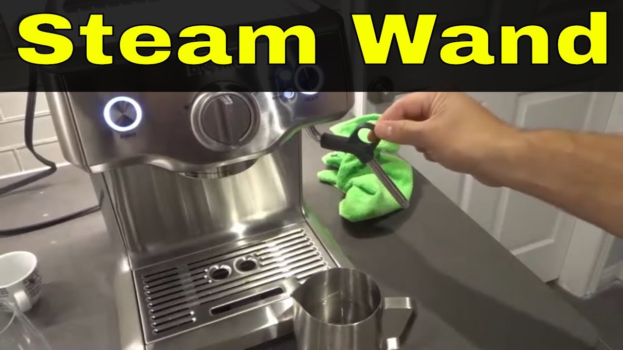 How To Use A Steam Wand-Espresso Machine Tutorial 