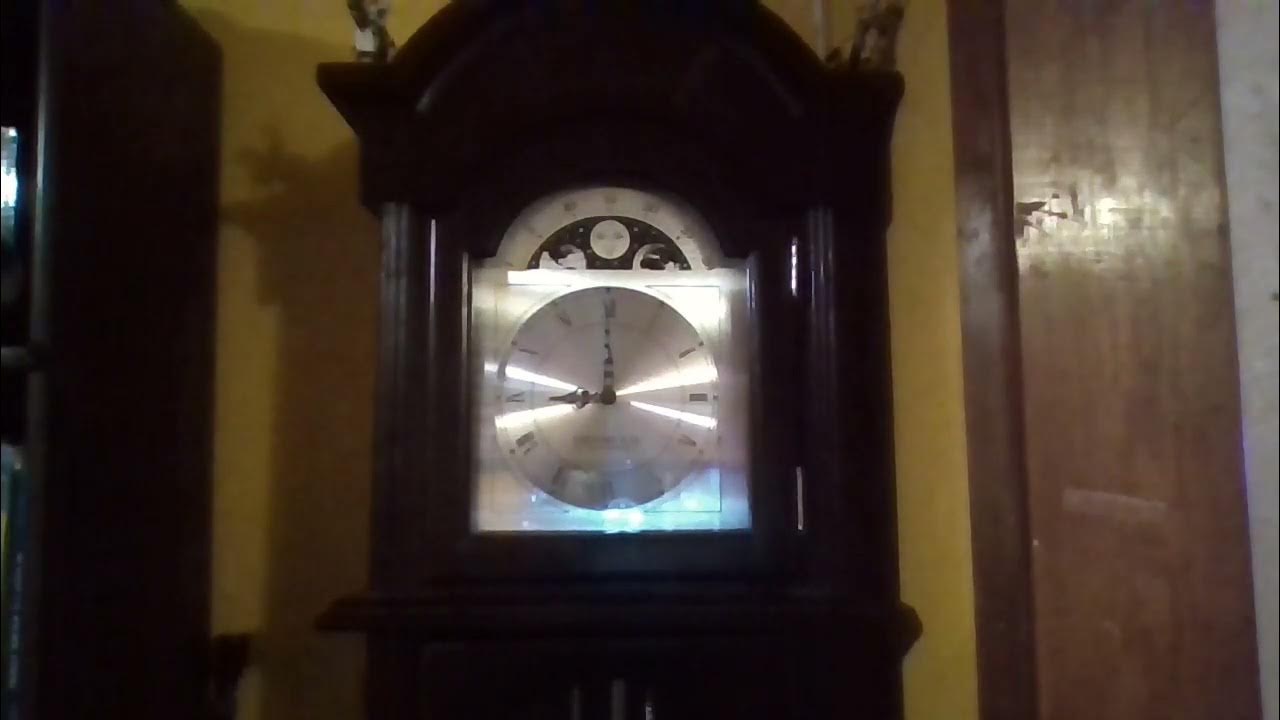 Grandfather Clock chimes 9 YouTube