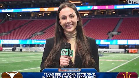 LIVE at the CFP Quarterfinal (Chick-Fil-A Peach Bowl) from Mercedes-Benz Stadium!