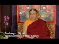 Teaching on ngondro by hh sakya trichen