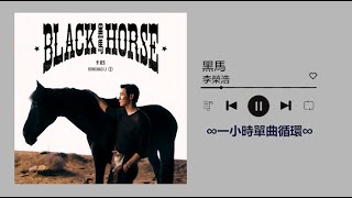 李榮浩Ronghao Li《黑馬Black Horse》｜♾️一小時單曲循環播放1 Hour Loop♾️