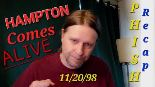 Phish Hampton Coliseum 11/20/1998