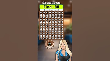 Brain Teaser Find the number 88 #find #braintest #ig #brainteaser #youtubeshorts #shortsfeed #shorts