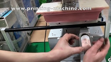 semi automatic 1 color rotary pad printer