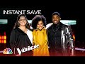 Instant save results lb crew vs kim cherry vs mari  the voice live top 13 eliminations 2019