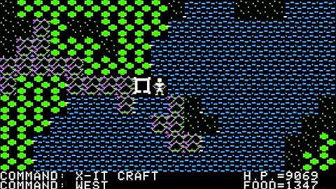 Apple II Game: Ultima (1981 California Pacific Computer)