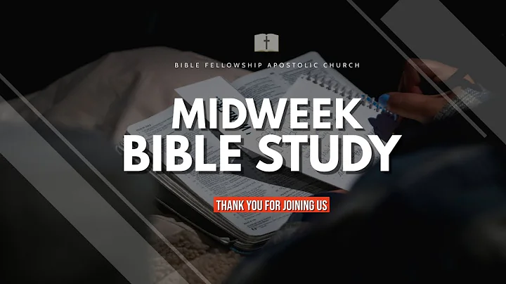 Midweek Bible Study | Pastor Roderick Anderson | B...