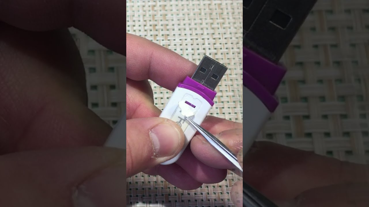 USB флешка не определяется, простой ремонт - YouTube