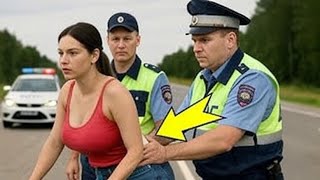 СОТРУДНИКИ ДПС НАСМЕХАЛИСЬ НАД НЕЙ, ДУМАЯ, ЧТО ОНА ОБЫЧНАЯ ДЕВУШКА—ТО, ЧТО ПРОИЗОШЛО ДАЛЬШЕ...