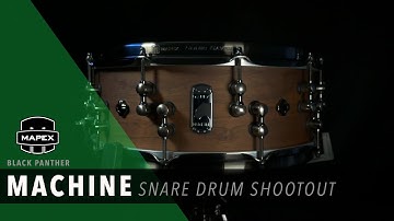 Mapex Black Panther: MACHINE Snare drum Shootout