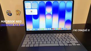 UNBOXING + CONFIGURATION du MacBook Neo Indigo 512 Go 😍 (Premières impressions !)