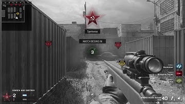 Call of Duty MWR UMG Sniper 1v1