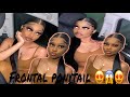 FRONTAL PONYTAIL TUTORIAL (FIRST TIME🥵)