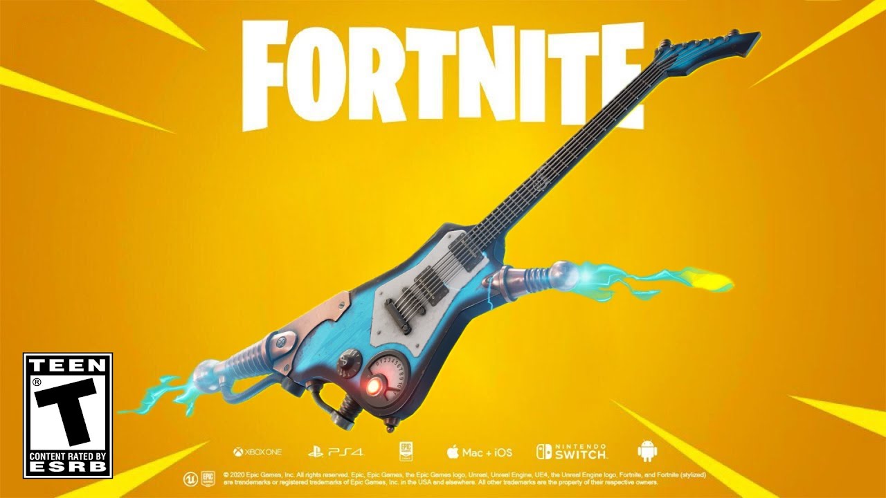 How To Get Metallica Ride The Lightning Guitar Mythic in Fortnite