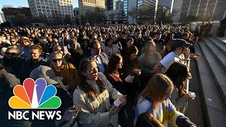 Nashville holds vigil for six victims of horrific school shooting