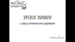 уроки химии - классы органических соединений уроки химии - классы органических соединений