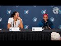 “We Wanted To Get Back On Track.” | Courtney Williams & Napheesa Collier Postgame Sound | 06.14.25