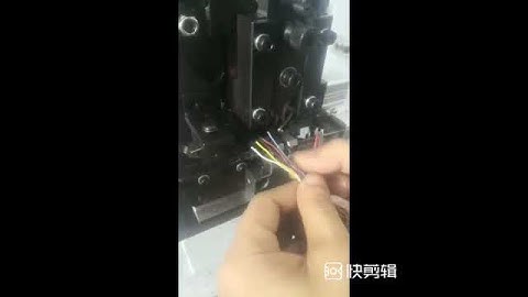 3Q Automatic Wire Stripping and Crimping Machine,Single Core Wire Mute Terminal Crimping Tool