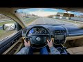 Volkswagen Touareg 3.0 TDI 224Hp 2005 POV Test Drive @DRIVEWAVE1