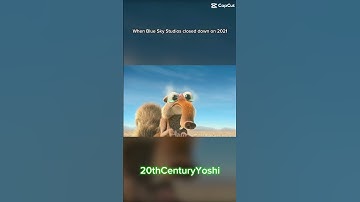 Thumbnail of When Blue Sky Studios closed down on 2021 | 20th Century Yoshi #scrat #iceage4 #blueskystudios