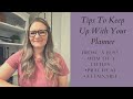 How To Keep Up With Your Planner Every Day || 5 Tips From A Busy Mom