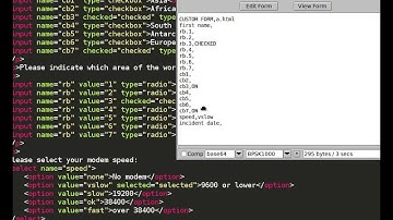 4 - FLMSG Custom HTML Forms - Option List