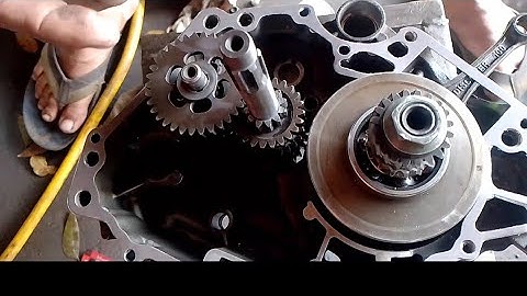 discover 100cc kick spring change full engineer open motor mechanic