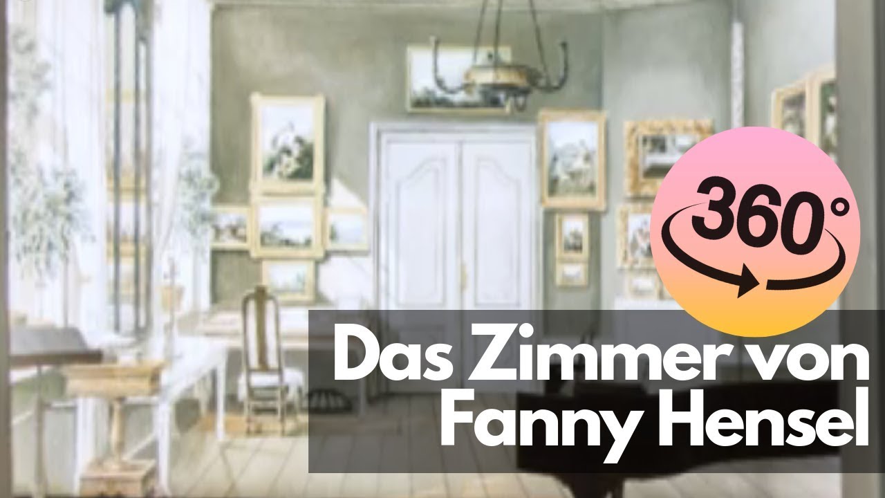 360 Das Zimmer Von Fanny Hensel Im Mendelssohn Haus Leipzig Youtube