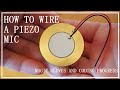 TUTORIAL - HOW TO WIRE A PIEZO MIC // MAGIC GLOVES AND CODING PROGRESS // CHAINES