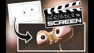Scribble to Screen | Part 02 | Making of Alienated | 3D Animated Short Film