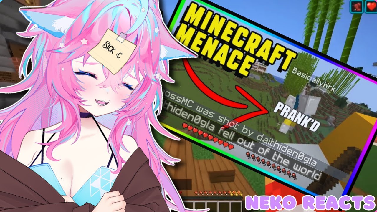 ━☆NEKO REACTS━☆ I Can’t BREATHE 😂 Vanoss is CHAOS 💀 | REACTING TO Vanoss Being a Menace in Minecraft