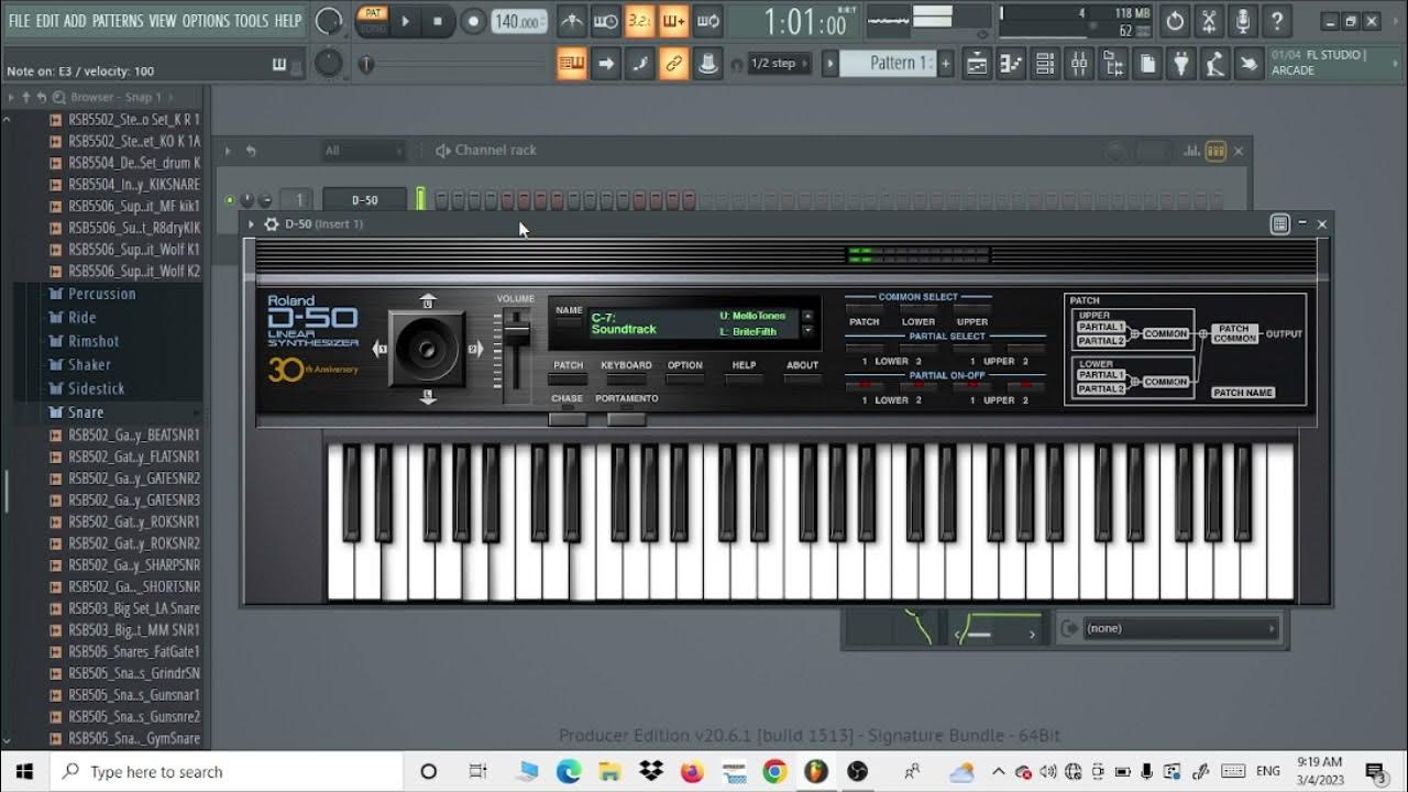 Roland d 50 vst soundtrack youtube