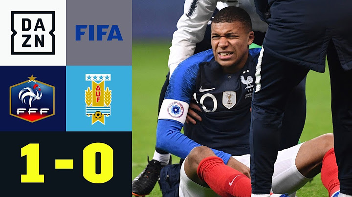 Verletzter Kylian Mbappe überschattet Sieg: Frankreich - Uruguay 1:0 | Testspiel | DAZN Highlights