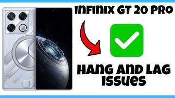Hang And Lag Problem Solution infinix GT 20 Pro || How to solve the hang and lag issues