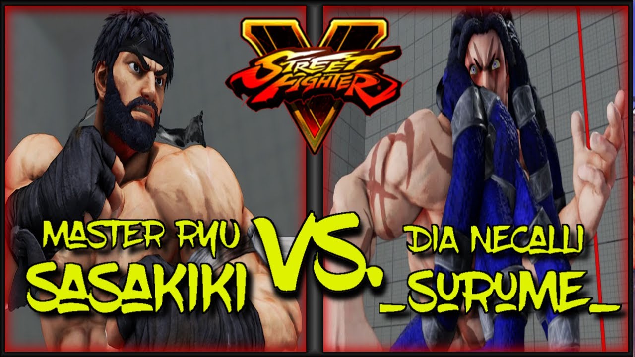 MASTER RYU Sasakiki VS Surume (Necalli) | SFV PRO MATCHES Replays | Street Fighter |Tallanor