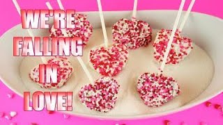 How To Make Valentine's Day Cake Pops For Lovers!