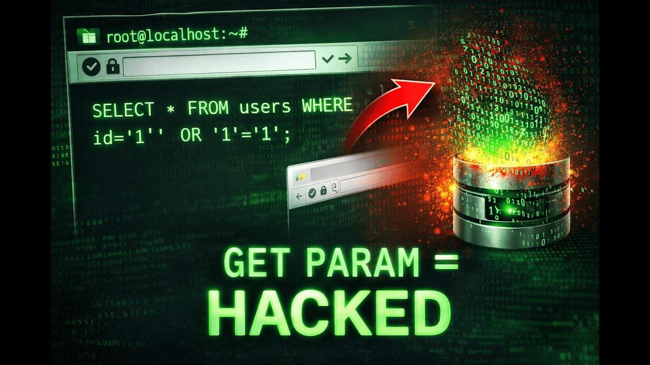Exploiting GET Based SQL Injection | Real Bug Bounty Walkthrough - YouTube