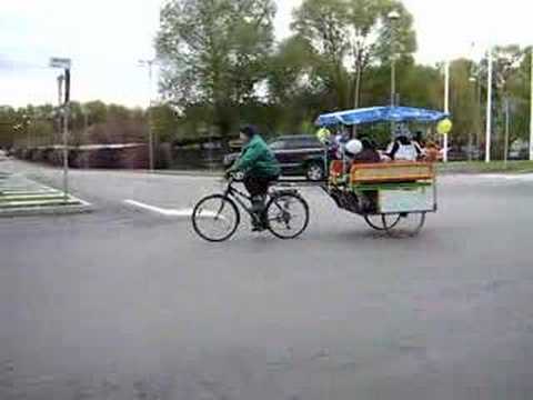 Star Wars Rickshaw Star Wars warrior use rickshaw - YouTube