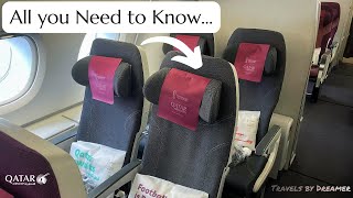 Flying the MOST 'Premium' Economy with Qatar Airways!